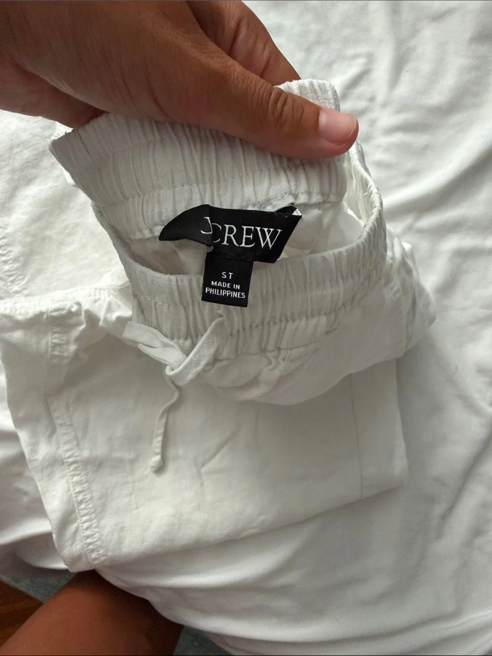 J. Crew lightweight white